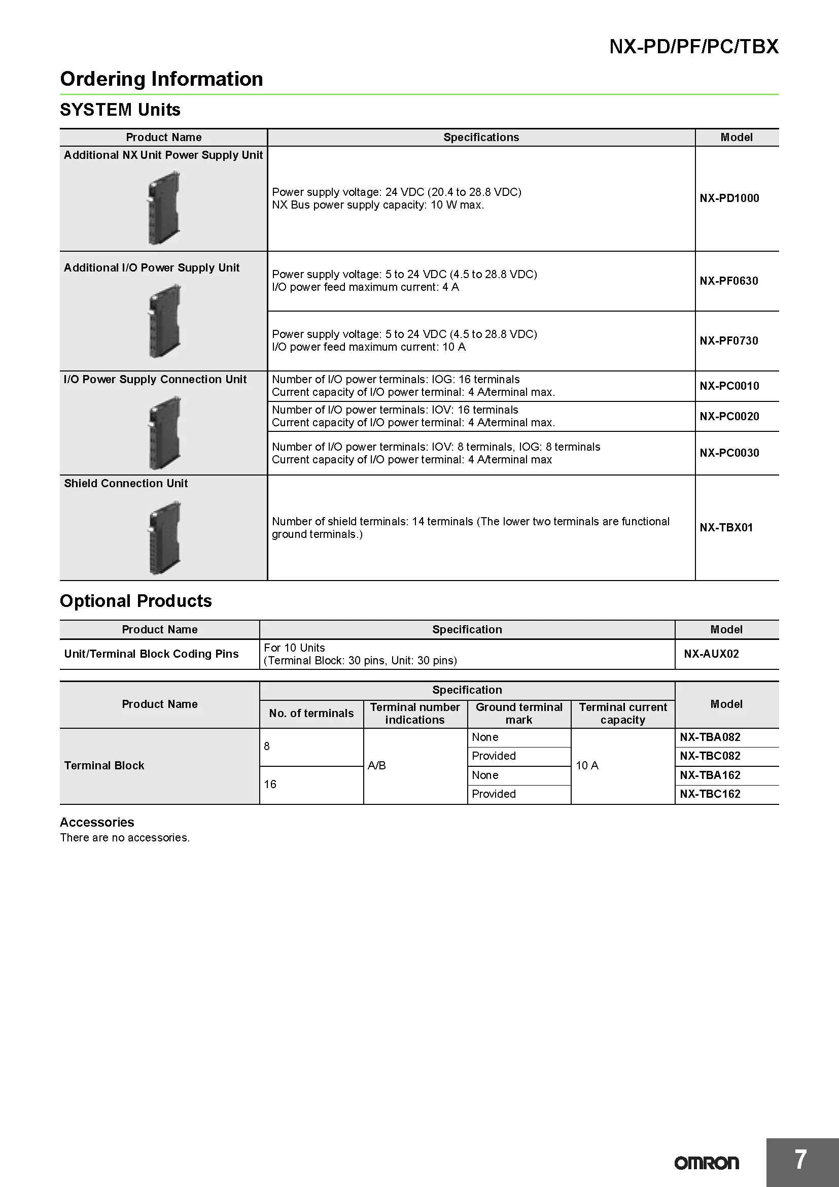 Фото Системный блок OMRON серии NX, оригинальный, новый, NX-PD1000 PF0630 0010 20 PC0030 TBX01 PF0730 для промышленной автоматизации №3
