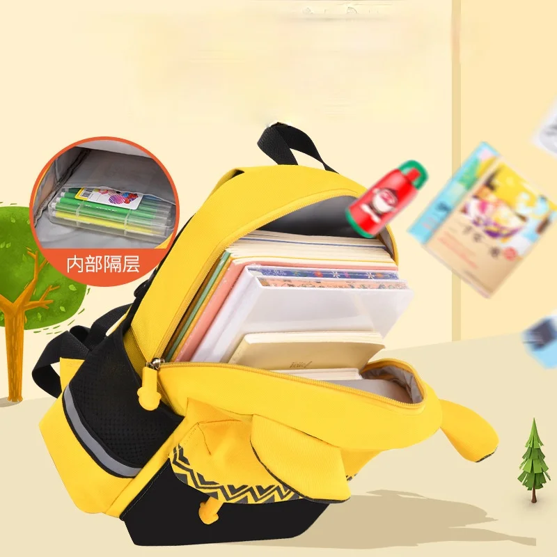 Cute Cartoon Kindergarten Backpack Children School Bags Kids Bags Preschool bags for Boys Girls Baby Nursery Toddler Schoolbag