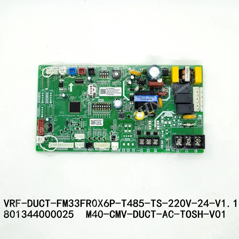 Фото Материнская плата для кондиционера 801344000025 VRF-DUCT-FM33FR0X6P-T485-TS-220V M40-CMV-DUCT-AC-TOSH-V01 №1