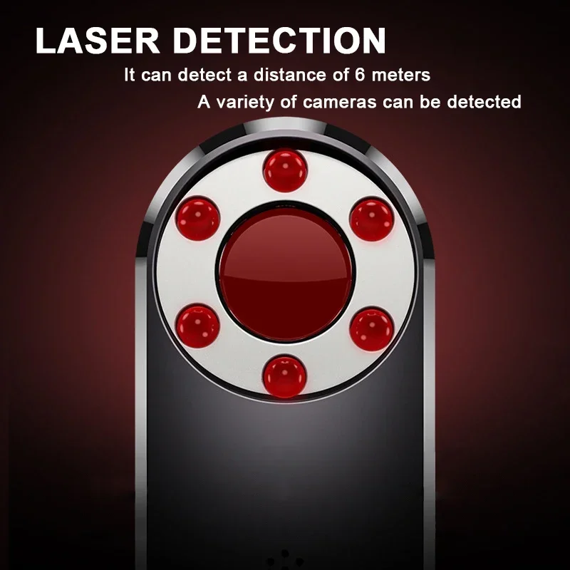 Датчик сигнала против мониторинга детектор скрытой камеры портативный