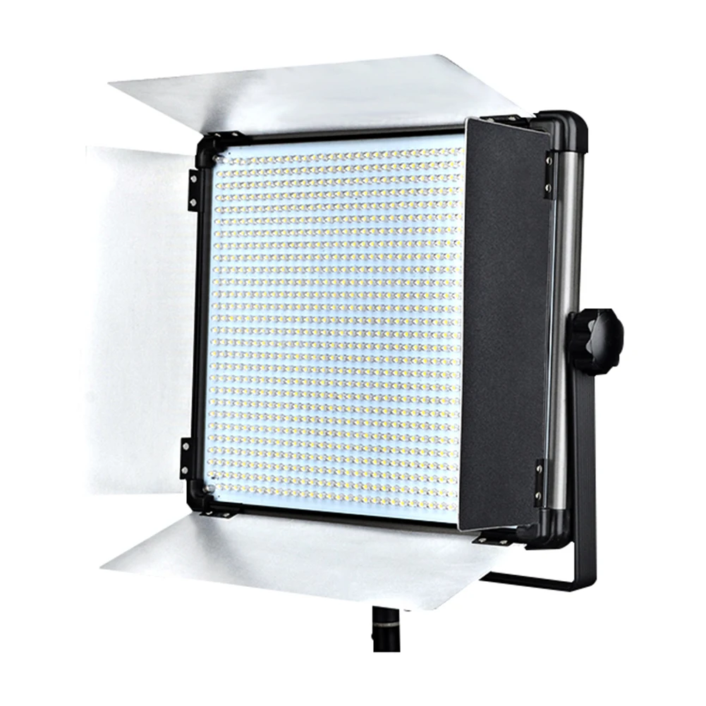 LED Video Light Photo Studio Lighting 140W Bi-color Yidoblo D-2000II Studio Photography Lighting 95RA with Tripod Panel Lamp