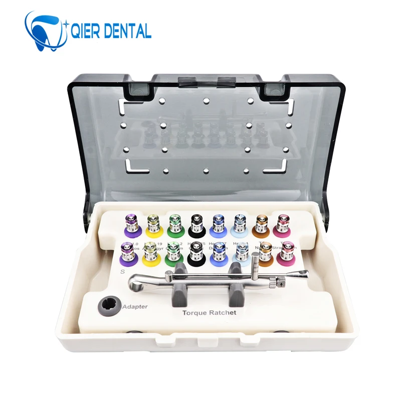 

Стоматологическое оборудование, хирургический универсальный ящик для инструментов, набор ручных инструментов, динамометрический ключ для...