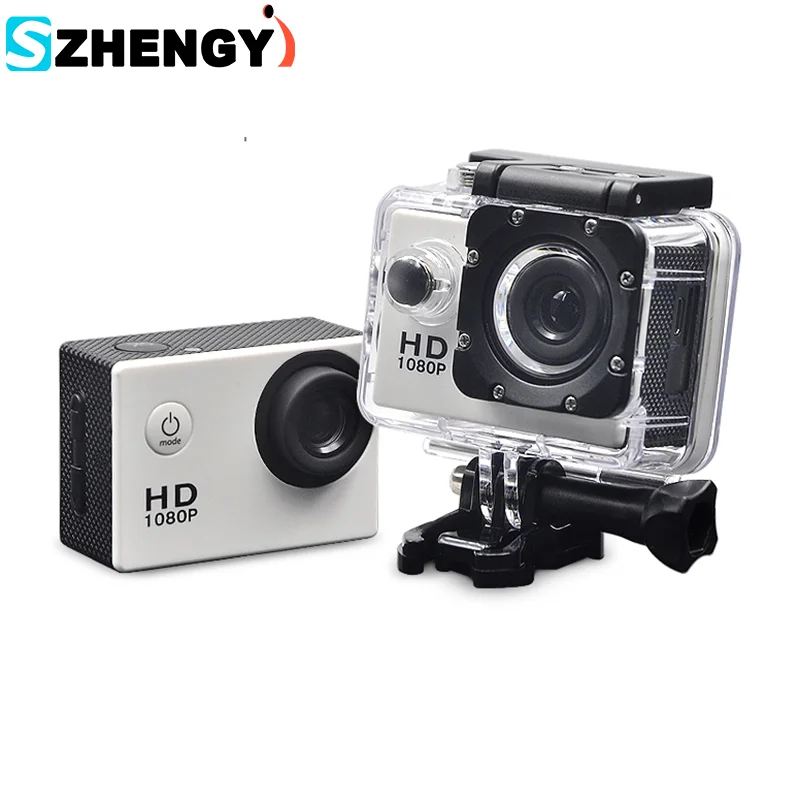 

2022 Outdoor Mini Sport Action Camera Ultra 30M 1080P Underwater Waterproof Helmet Video Recording Cameras Sport Camera