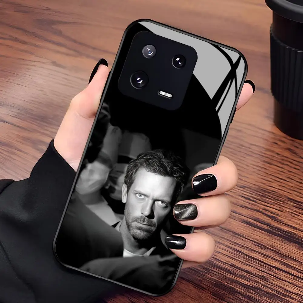 Фото Чехол для телефона D-r House для Xiaomi 17 15 14 13 12 Mi 11 X T Ultra Pro Lite 5G, черный, стеклянный №3