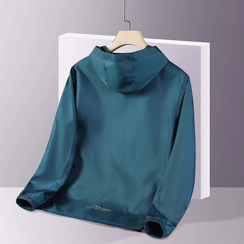 Wear Men's Jacket UV Men Hooded Summer Spring J Lindeberg Golf Sunscreen Breathable Clothing Thin Running Camping Rock Climbing