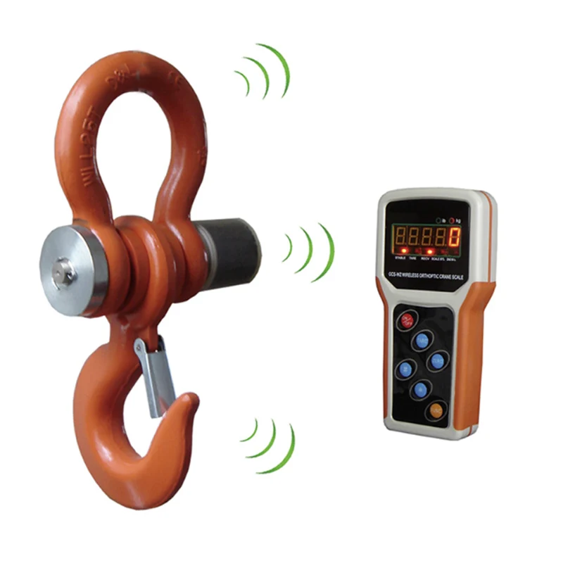 

High quality 5T Wireless Digital Electronic Hanging Crane Scale With Wireless Handheld Meter