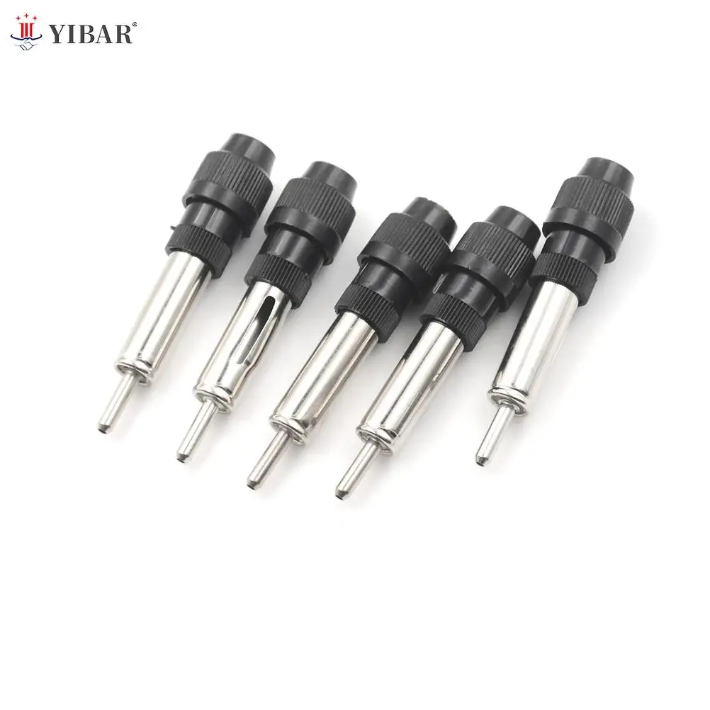 

5pcs Auto Car Radio Stereo Din Male Aerial Antenna Repair Connector Plug Socket