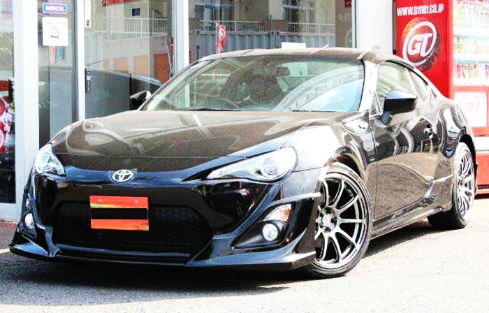 Фото Для передней губы FT86 FRS — C-West Style, внешний модный компонент, спортивная передняя нижняя часть стиля №4