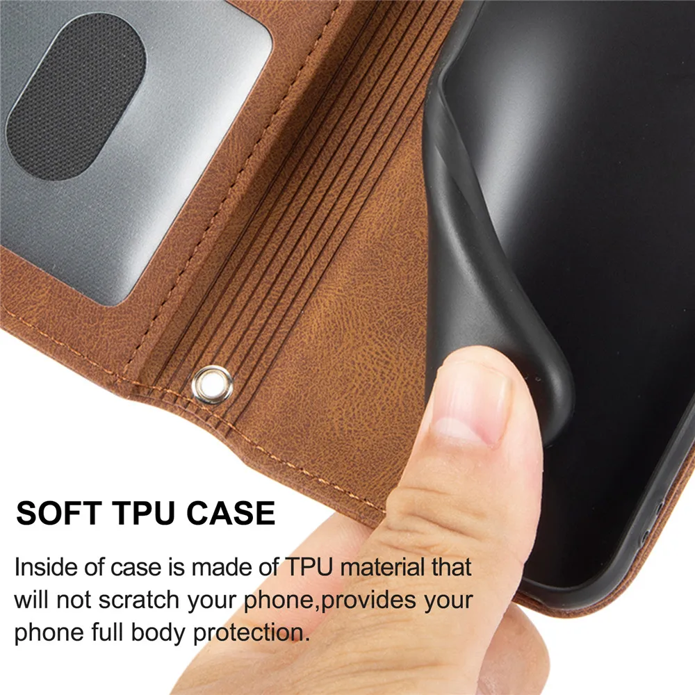 cute wallet case for infinix note 11 11s 11 pro cover case on for tecno camon 18 premier 18p magnetic leather phone protect bags free global shipping