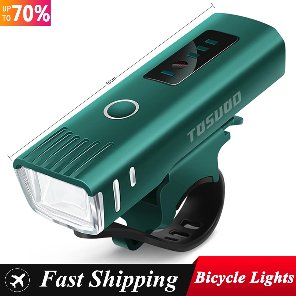 

Bicycle Intelligent Sensor Light Front USB Rechargeable MTB Mountain Bicycle Lamp Rainproof Bike Headlight Cycling Flashlight