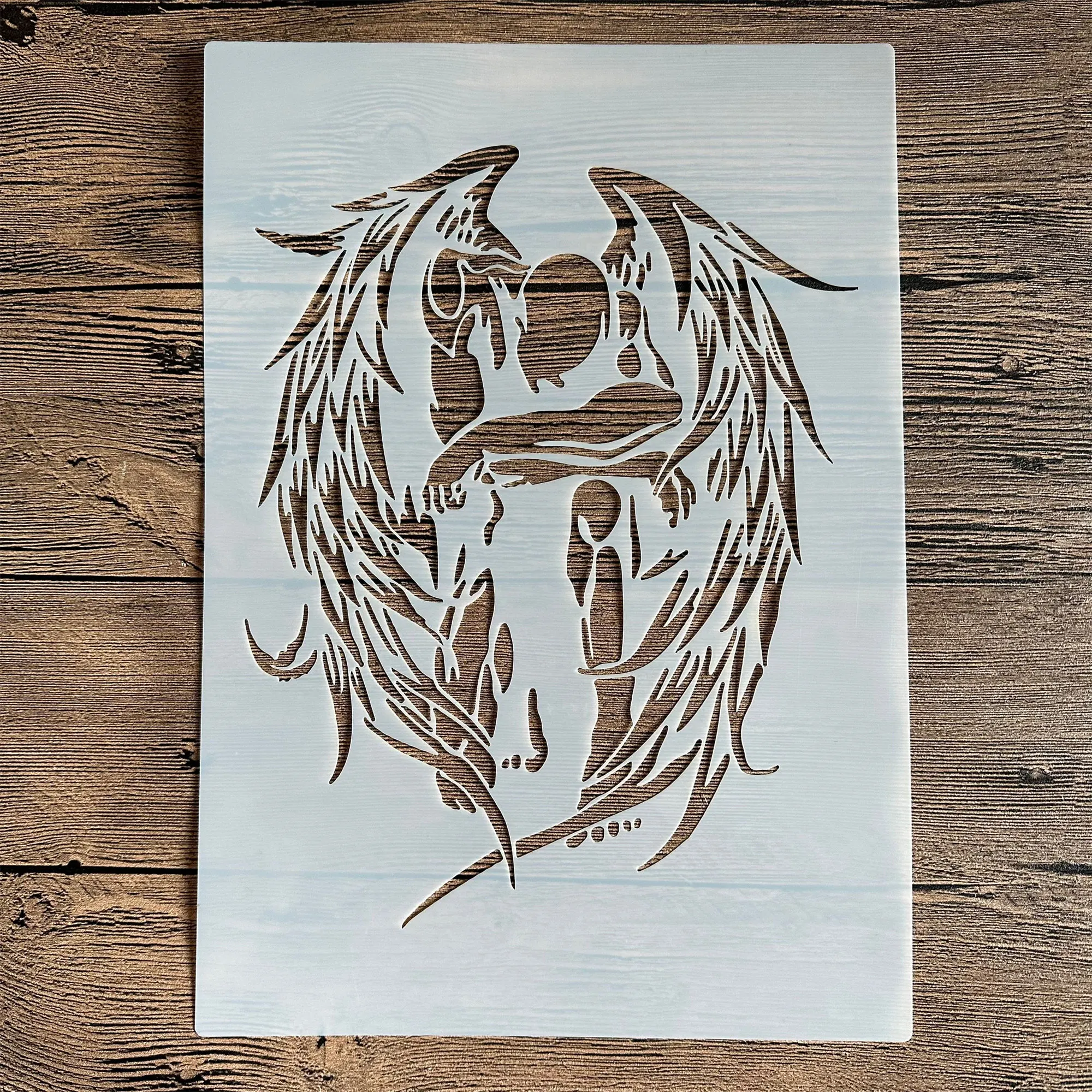 

Трафареты PenhuaMoban Ангел 29*21 см