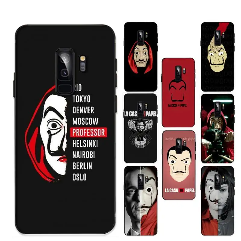 

La Casa De Papel Phone Case for Samsung S20 lite S21 S10 S9 plus for Redmi Note8 9pro for Huawei Y6 cover