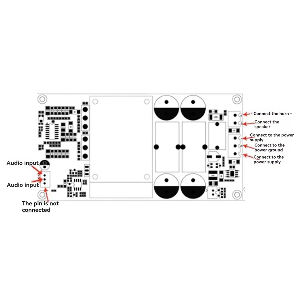 Фото ABAN 1000W HiFi Цифровая плата усилителя мощности класса D IRS2092S, монофонический звуковой усилитель для домашних колонок и сабвуферов 2-8 Ом №3