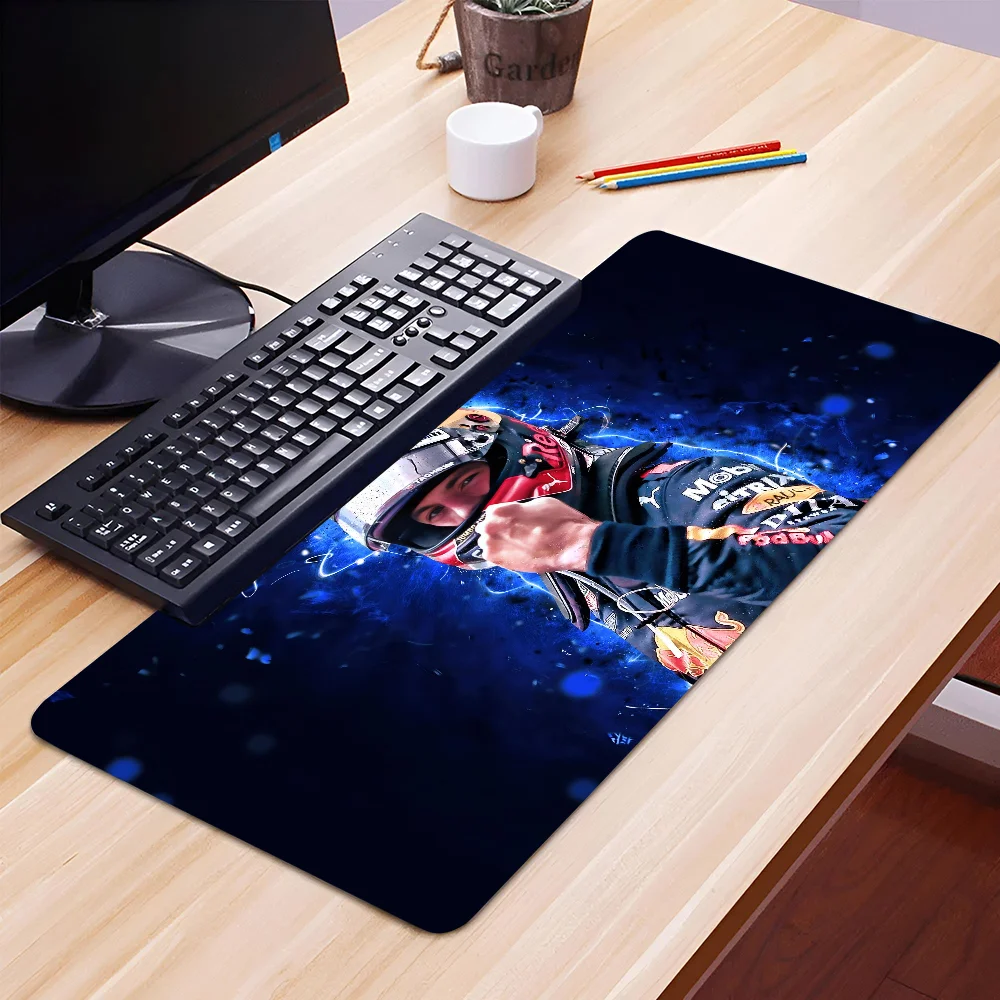 1pc V-Verstappen F-ONE Non-slip Mouse Pad Suitable For Office Computers Laptops E-sports Game Desk Mats XXL Keyboard
