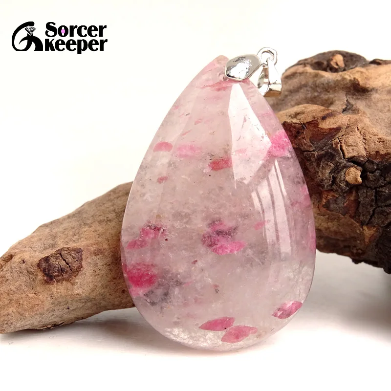 

Искусственный Родонит розовый опал Nugget подвесные бусины для DIY женщин мужчин ювелирные изделия ручной работы BF944