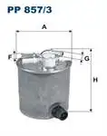 

Fuel filter for PP857/3