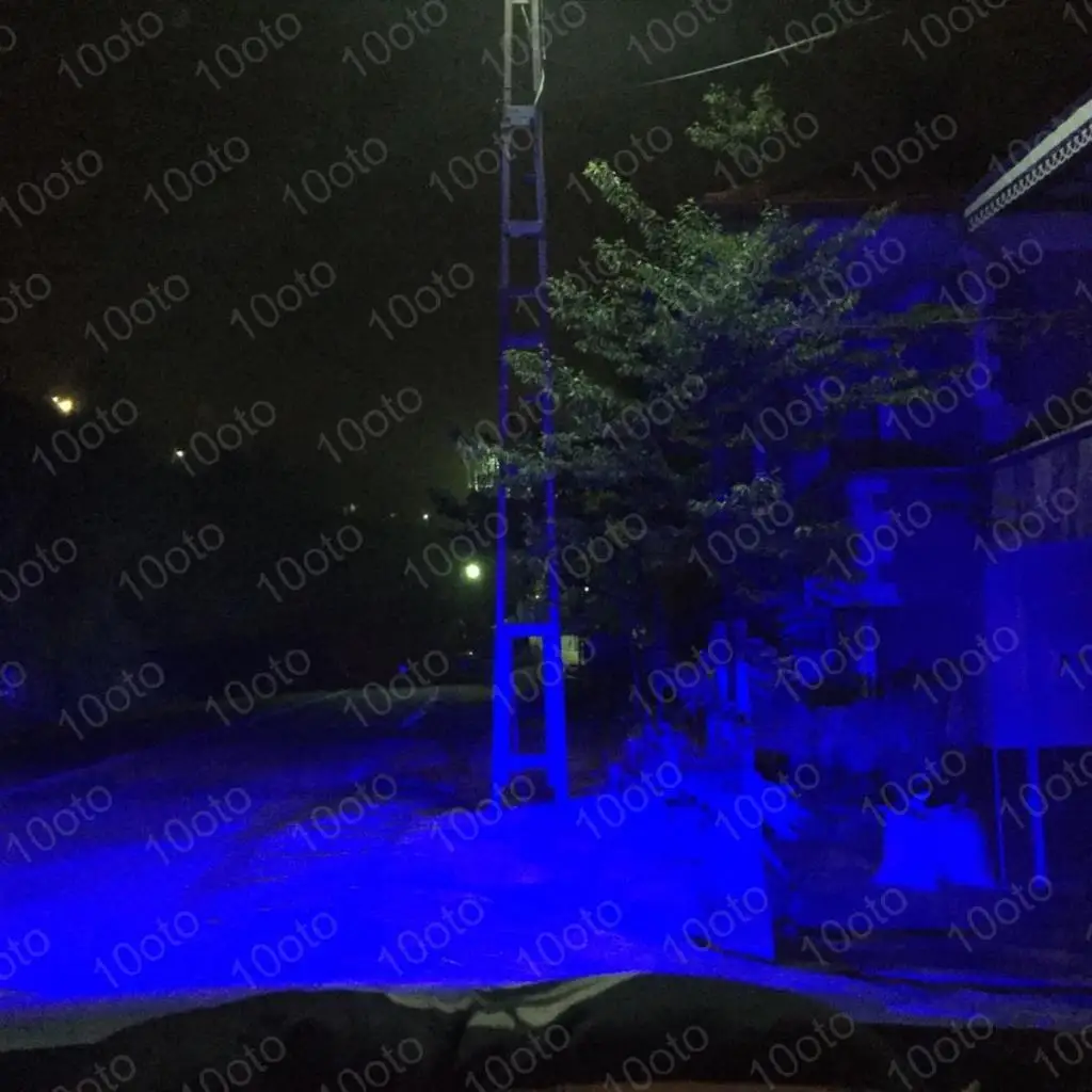9006(HB4) 10oto Led Xenon Super Dark Blue Color 9000LM 30000K Lightning Effective-Bright Car Headlight - High Quality | Автомобили и