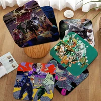 anime jojos bizarre adventure square chair mat seat cushion for dining patio home office indoor outdoor garden seat mat