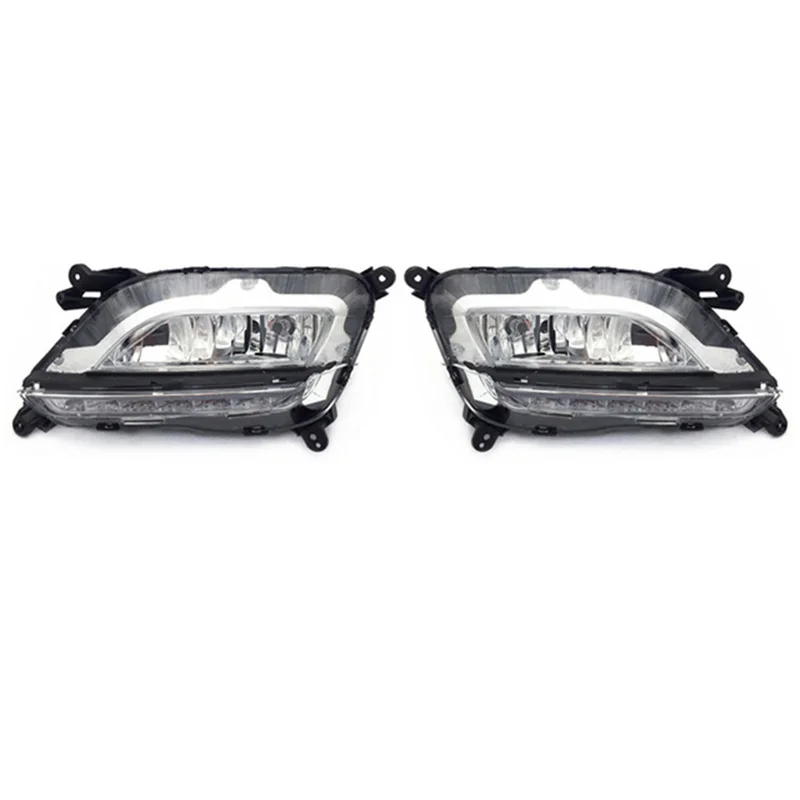 

Car Front Bumper Fog Lights Assembly Driving Lamp Foglight With LED For Kia K4 2014 2015 2016