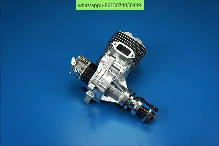 Бензиновый двигатель авиационной модели DLE61 одноцилиндровый двухтактный