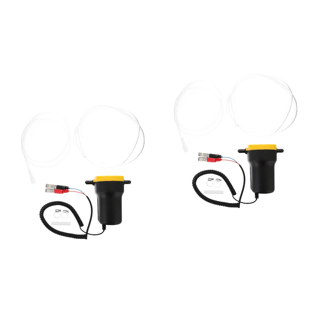 

Set 2 Oil Well Pump Self-priming Power Boat Fuel Transfer Vehicle Repairing Accessory Electric Pumps