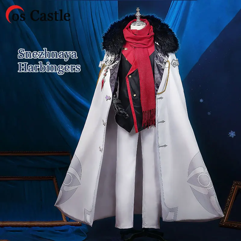 

Костюм для косплея Cos Castle Game Genshin Impact tataglia Fatui, мужской костюм для косплея Fatui Snezhnaya Harbingers, Модный Плащ всех размеров, женские и мужские костюмы