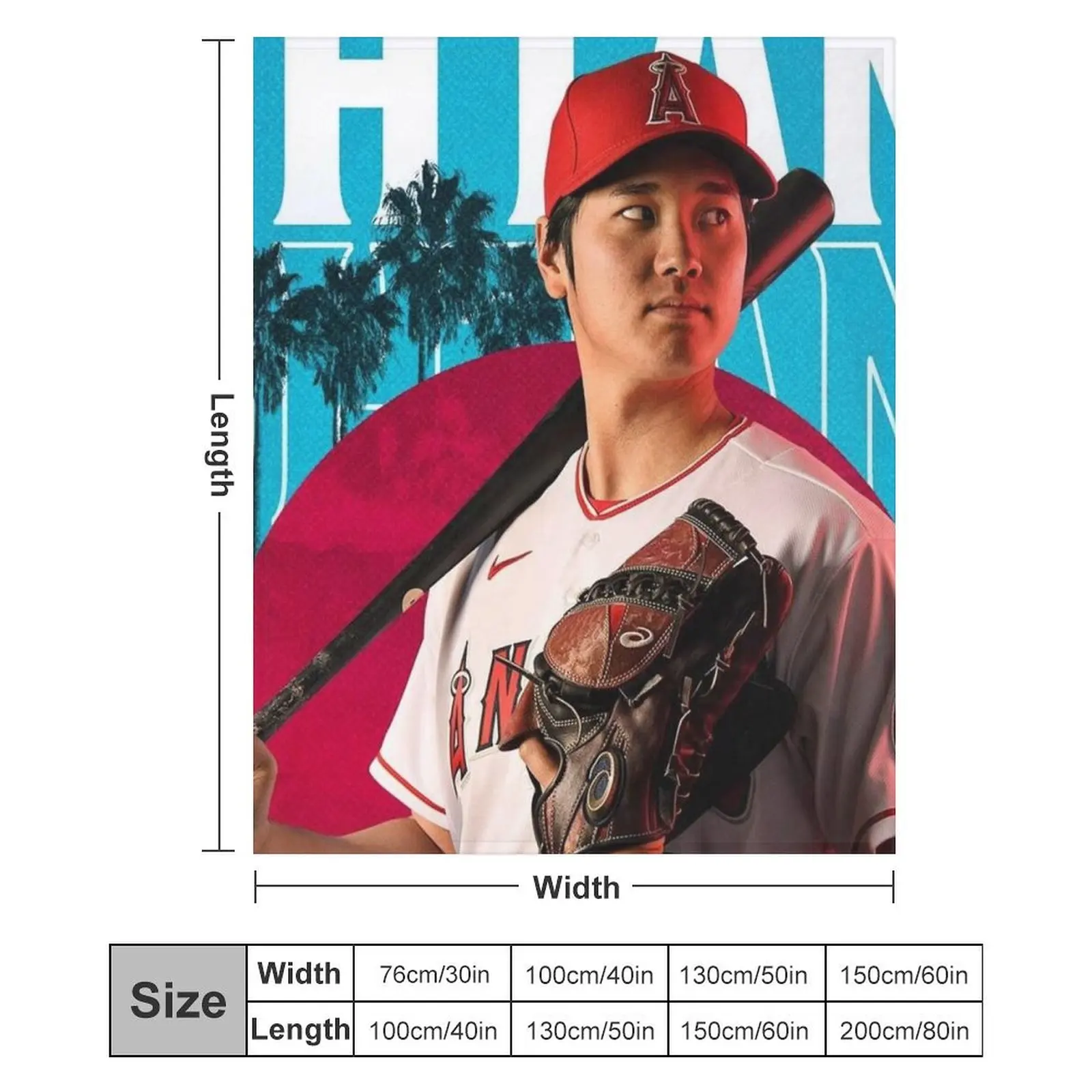 Одеяло Shohei Ohtani Moving Beautifuls забавный подарок одеяла