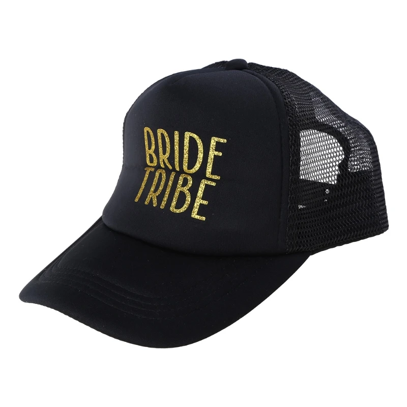 

Team Bride Squad Baseball Mesh Men Women Wedding Party Adjustable Hat Funny