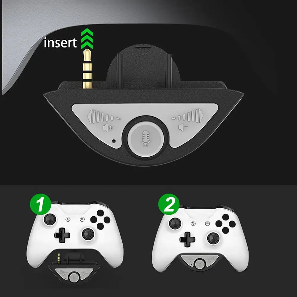 Адаптер для стереогарнитуры Xbox One аудио передатчик Bluetooth-совместимый стерео 3 5 мм