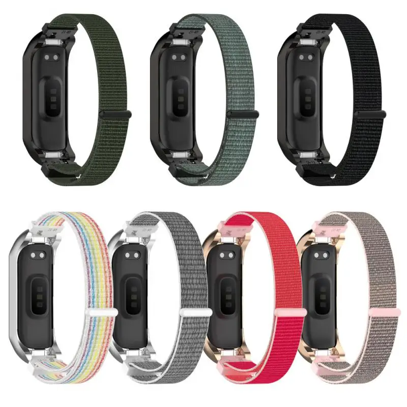 

Nylon Loop Strap for Samsung Galaxy Fit2 SM-R220 Smart Watch Replacement Wristband Multi-color Optional Watch Accessories