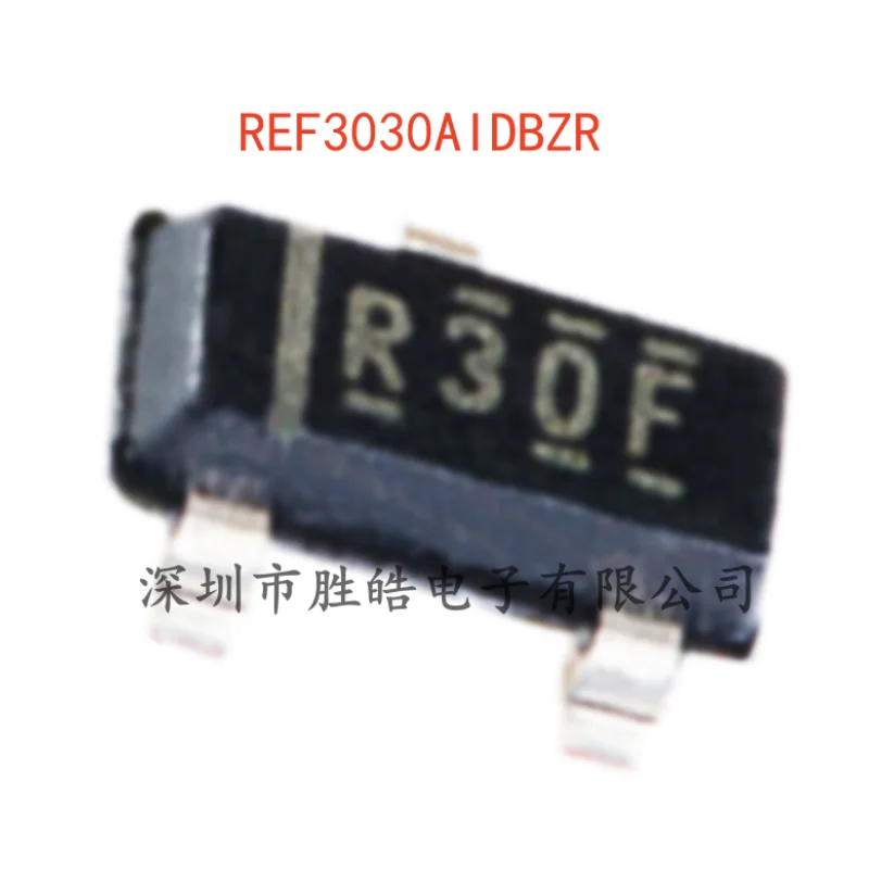

(10PCS) NEW REF3030AIDBZR 3V Output 50 Ppm/° C Voltage Reference IC Chip SOT-23 REF3030 Integrated Circuit