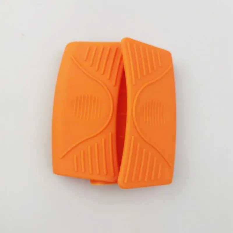 

Silicone Potholder Cookware Handle Anti-scald Cast Iron Skillet Silicone Hot Handle Holder 2pcs Pan Handle Cover Anti-scalding