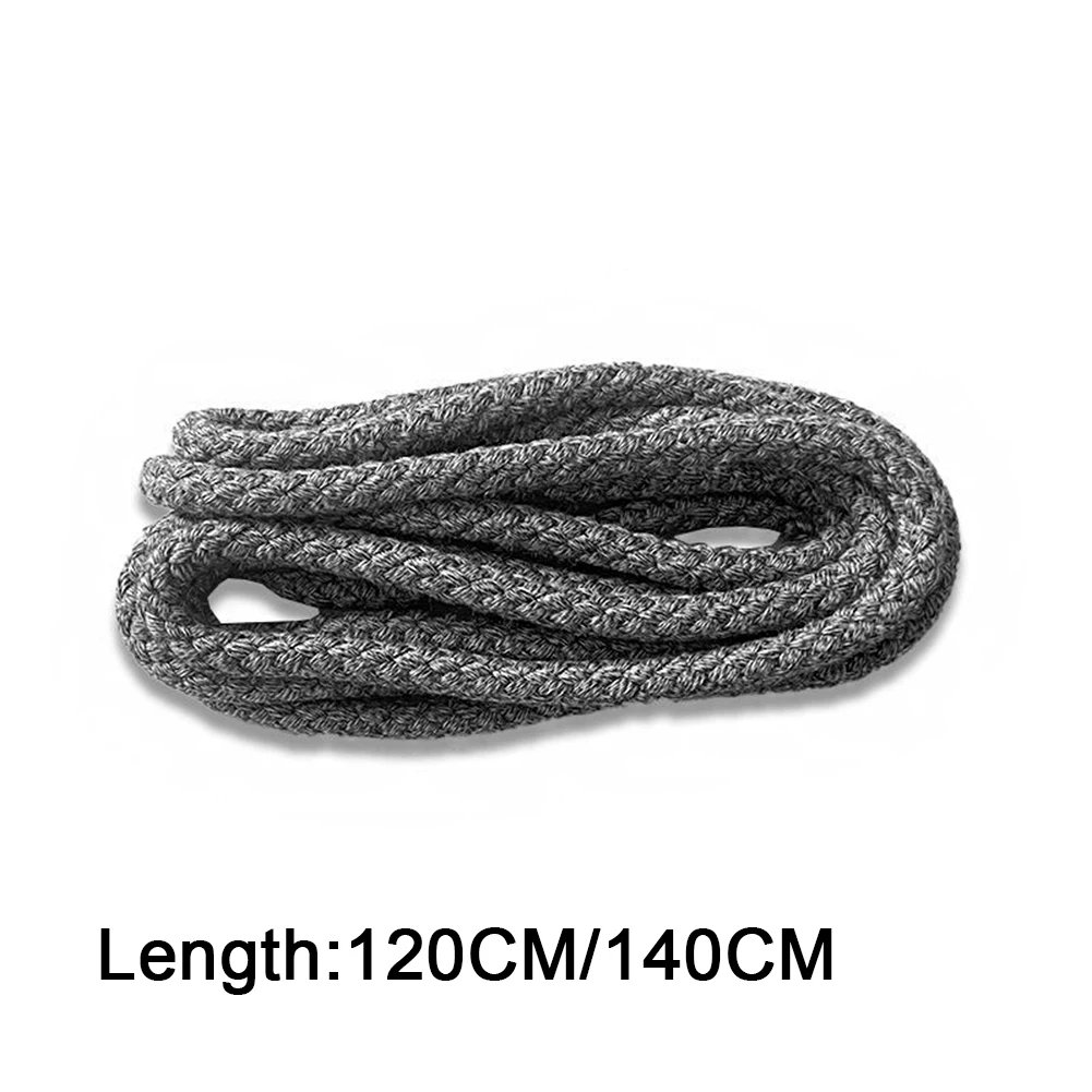 Linen Cotton Shoe Laces Bold Round Shoelaces For Sneakers Laces Shoes Boot Shoelace 120/140CM Shoestrings 1 Pair