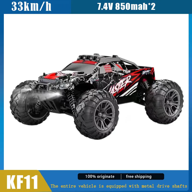 KF11 4WD 1:16 50 км/ч Бесщеточный RC Дрифт Внедорожник со светодиодной подсветкой IPX6