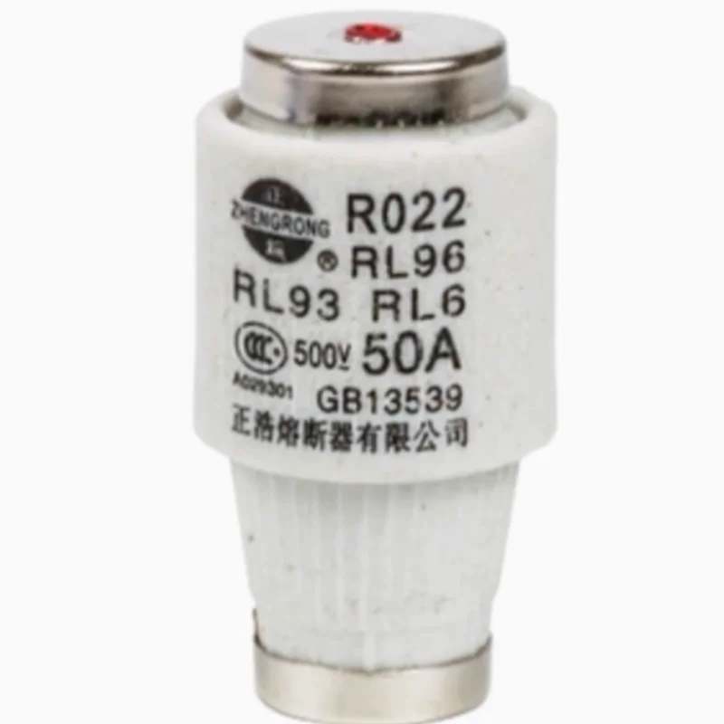 5 шт. R022 RO22 предохранительная трубка RL96 RL93 RL6-63 E33 DIII 500 В 30 А 35 40 50 63 спиральный