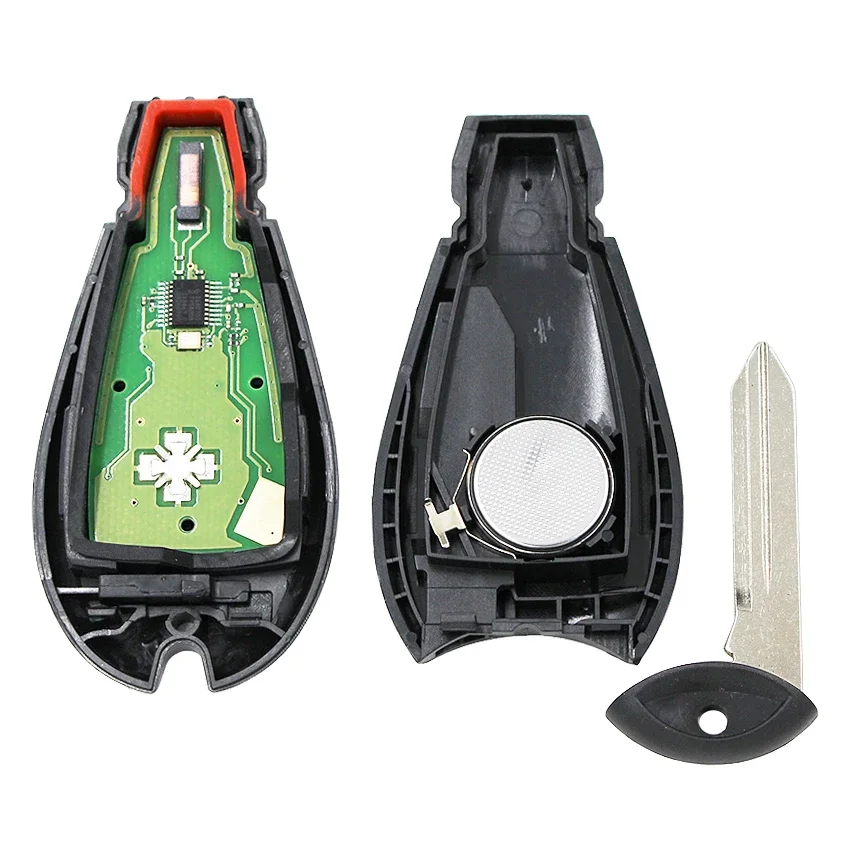 4 + Panic 5 кнопок дистанционный ключ без ключа 433 МГц с чипом PCF7941 для Chrysler 300 Dodge Charger FCC