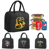 lunch bags cooler insulated bag canvas thermal cold food container school picnic men women kids travel dinner tote portable box