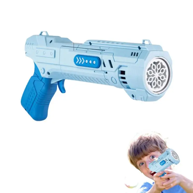 

Soap Bubble Machine 8-hole Bubble Machine With Light Music Bubble Machine With 2 Bottles Of Solution Bubble Machine Blower For