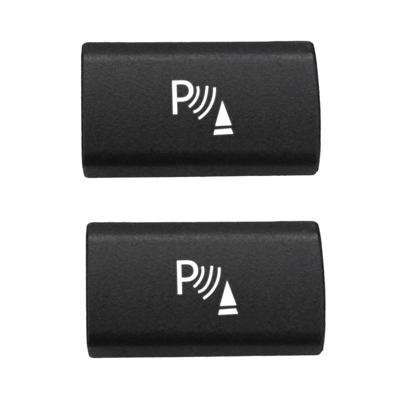 

2X Parking Radar Sensor Switch Button Cover For BMW X5 E70 2006-13 X6 E71 2008-14