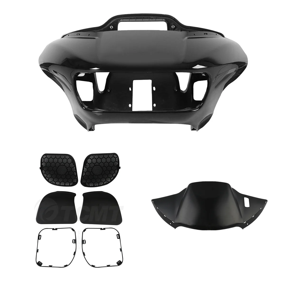 

Motorcycle Fairing Air Duct Glove Box Speaker Grilles For Harley Touring Road Glide 2015-2023 16 17 18 19 2020 21 22