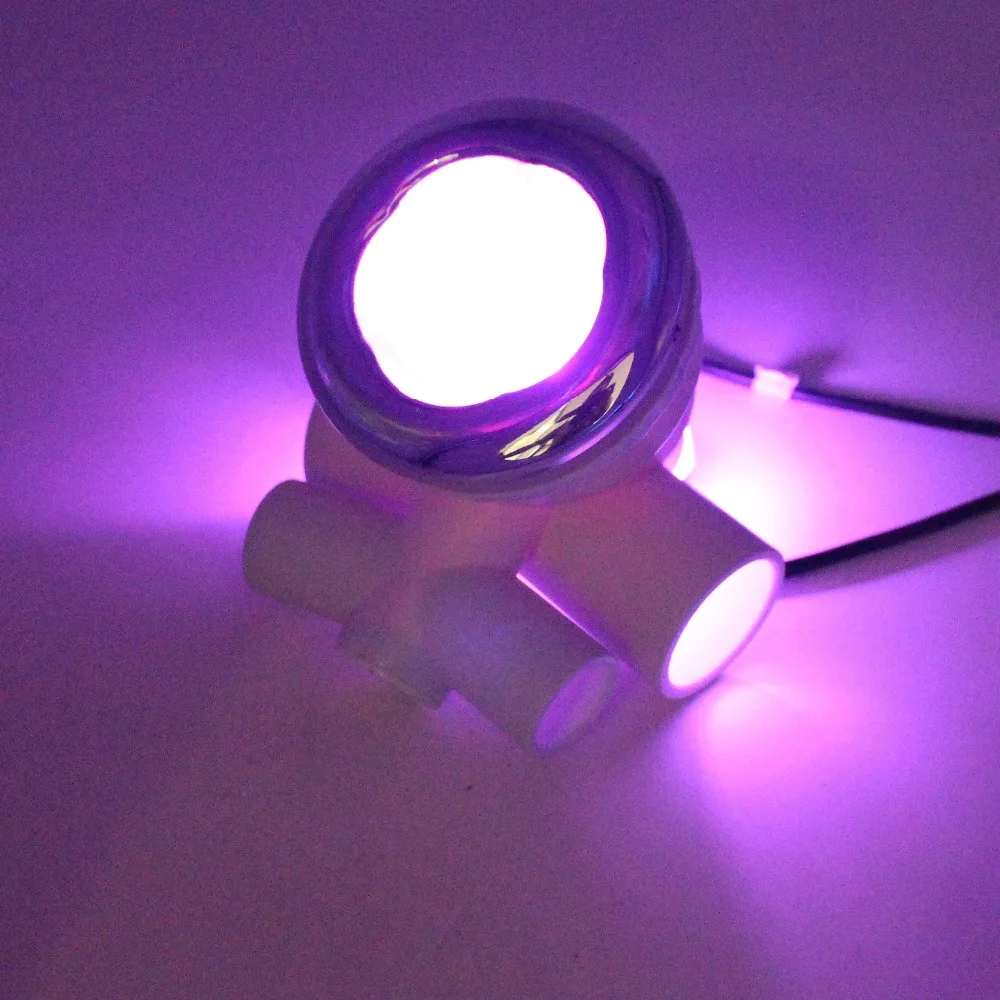 4 шт. RGB подводный Jaccuzziii джакузи гидромассажная Ванна для массажа со светодиодной
