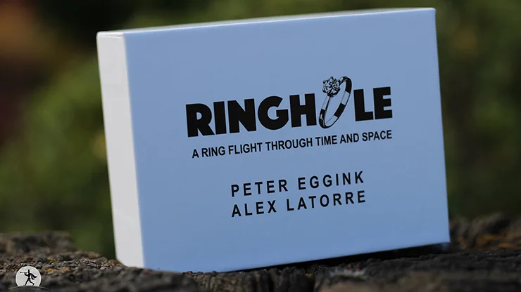 

RING HOLE (Gimmicks + Online Instruction) by Peter Eggink Close Up Magic Tricks Illusions Street Magic Bar Mentalism Fun