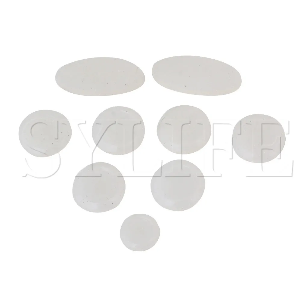 

9 Pieces Silicon Saxophone key buttons inlays For Alto saxophones