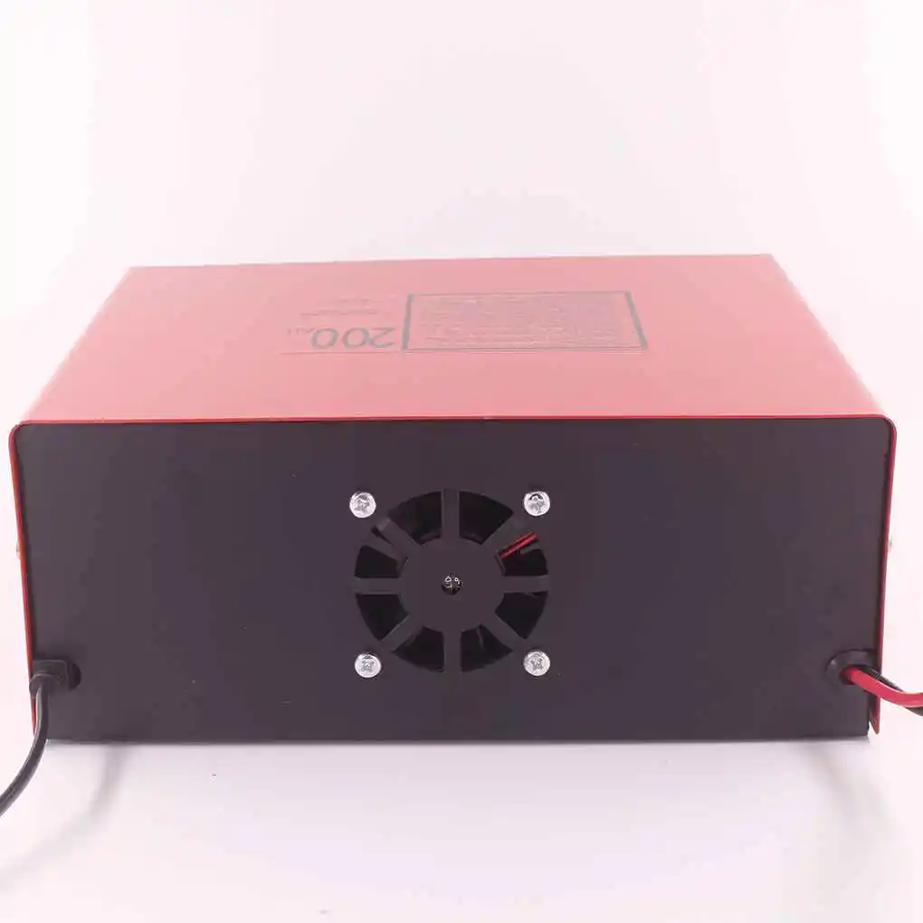 

Intelligent 110V 12V/24V Car Scooter Truck Battery Charger LED Display Pulse Repair Automatic Quick Charger