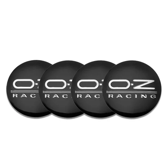 

4 шт., 56 мм, гоночный логотип OZ, колпаки для центральной ступицы колеса автомобиля, значок, наклейка, автомобильная модификация личности, аксессуары