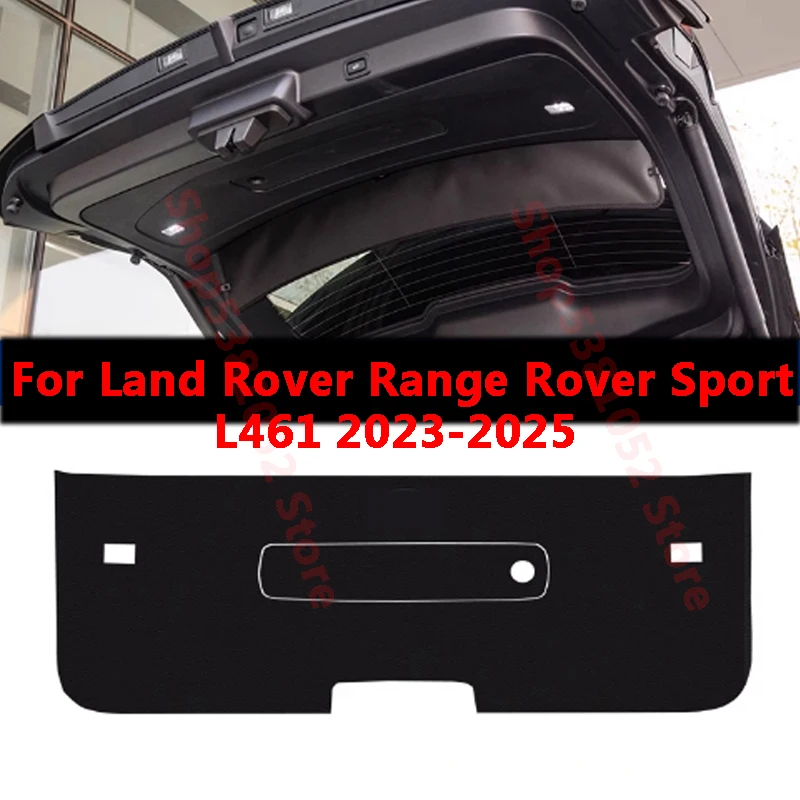 Фото Для Land Rover Range Rover Sport L461 2023-2025 багажник автомобиля из искусственной кожи защитная накладка против грязи багажника автомобиля защитная накладка на дверь багажника №1