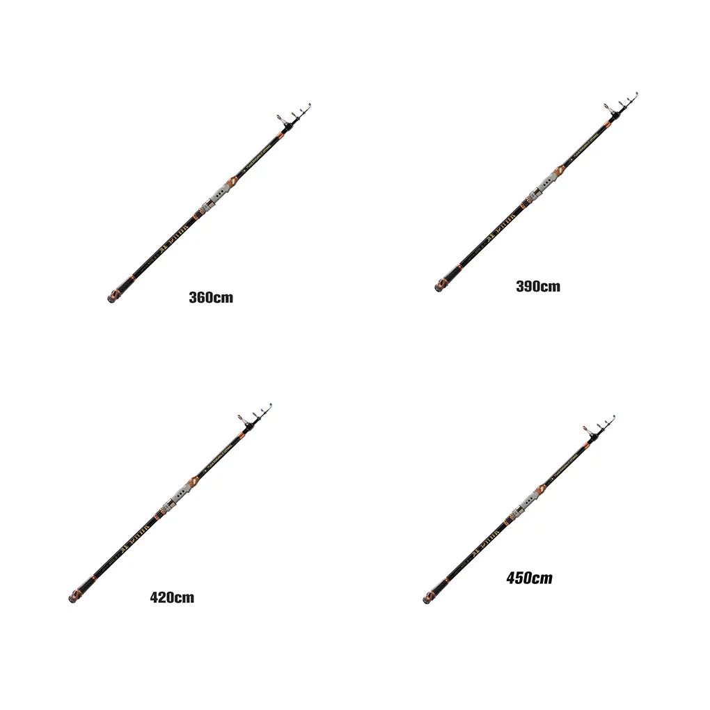 

Rod Fishing Telescopic Carbon Fiber Rock Spinning Tackle Casting Long Elasticity Adjustable Length Pole Collapsible