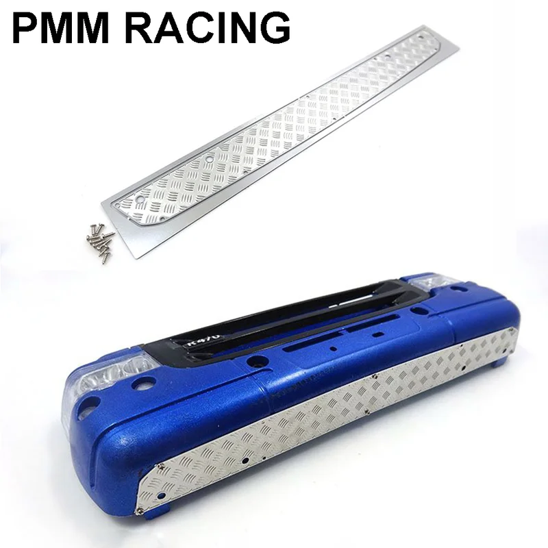 

Bumper Protective Metal Patch for 1/14 Tamiya RC Truck Trailer Tipper SCANIA R730 R620 Car Diy Parts