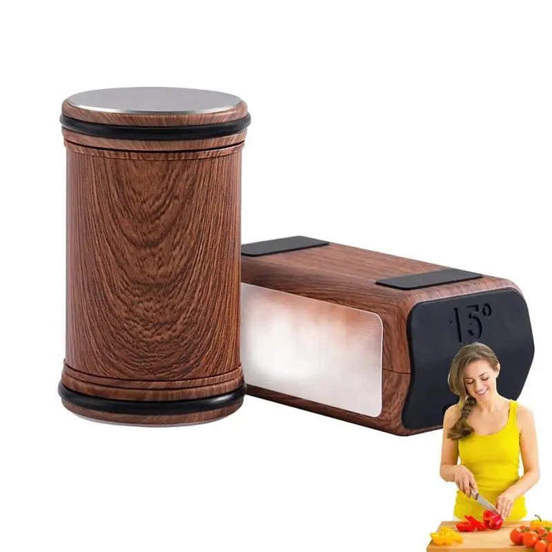 

Kitchen Sharpener Fast-Acting Versatile Sharpeners Roller Shape Sharpening Cutlery Kitchen Utensils For Boning Cutters And Fruit