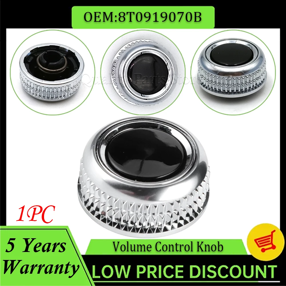 

Для Audi A4 A4L B8 S4 A5 S5 Q5 RS4 RS5 1 шт. новая ручка регулировки громкости MMI Multi Media, кнопка панели управления, переключатель 8T 0919070 Б